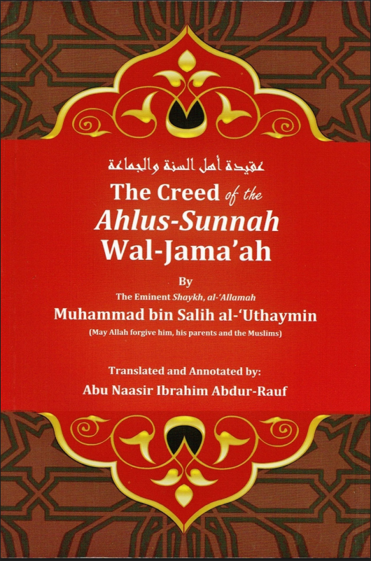 Cover of The Creed of the Ahlus Sunnah Wal Jama'ah
